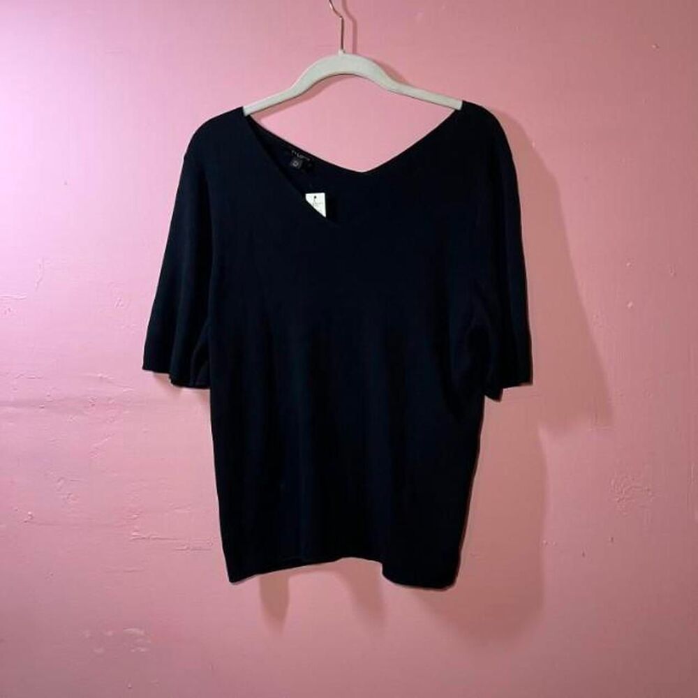 Talbots Women's Black Blouse